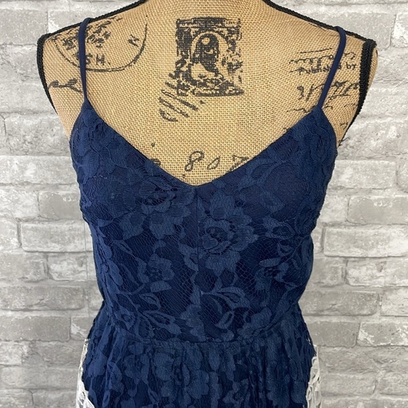 Nikibiki Floral Lace Overlay Maxi Dress - Picture 3 of 8